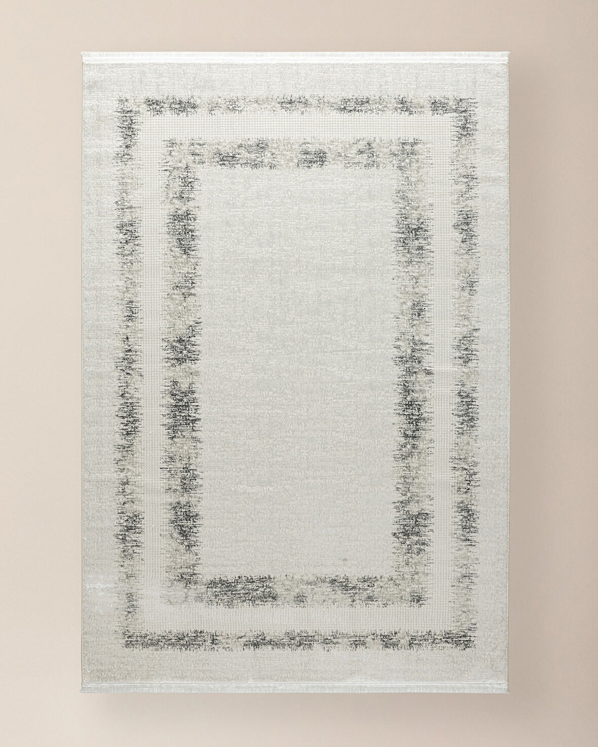 Vence Halı - Beyaz/Gri - 200x300 cm