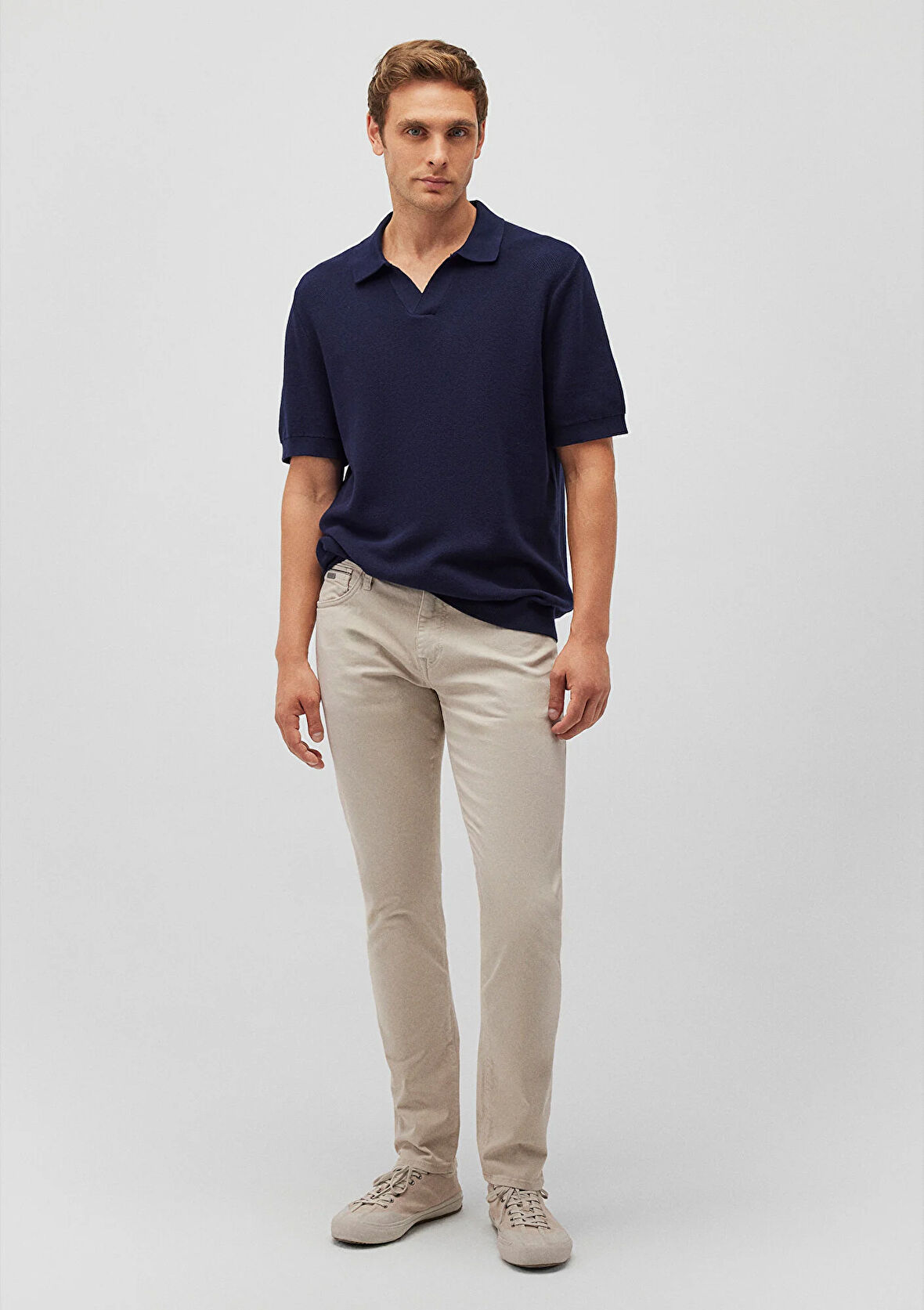Jake Bej Gabardin Pantolon 0042288058