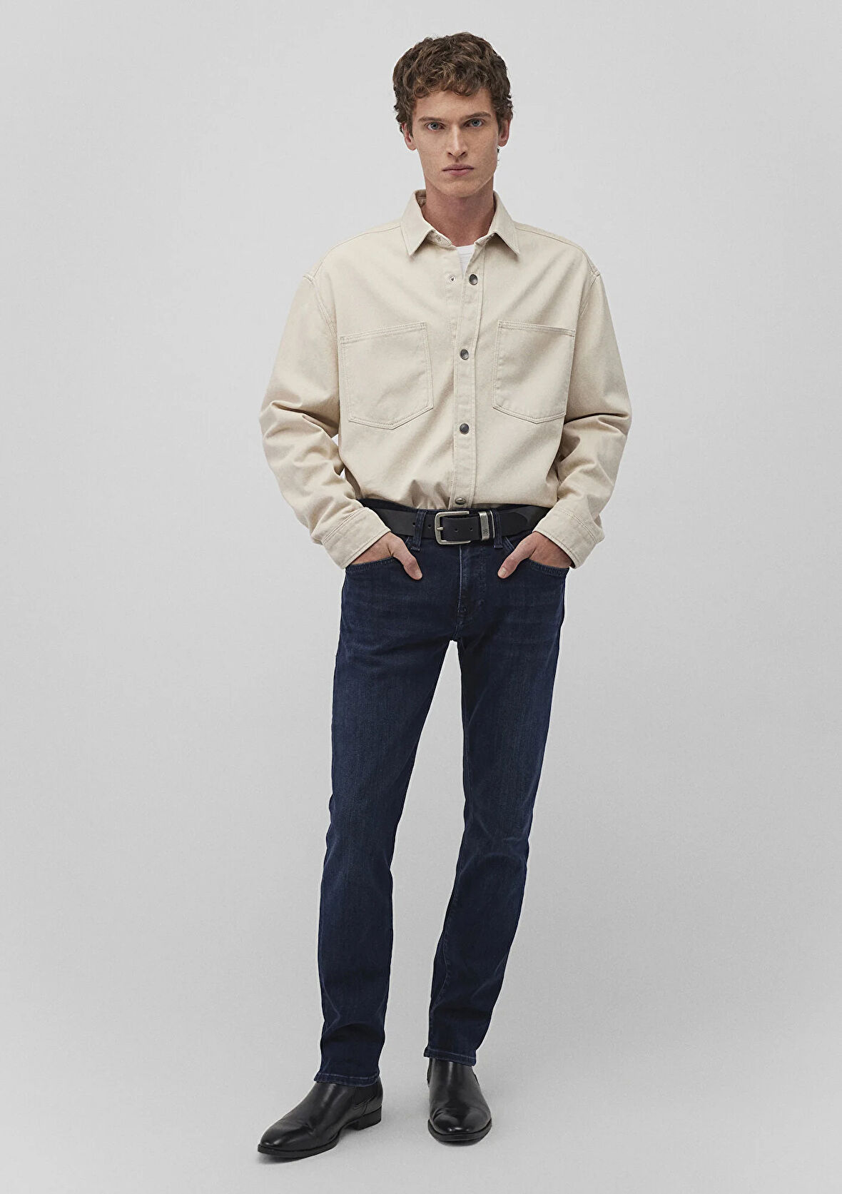 Marcus Premium Blue Mürekkep Mavisi Jean Pantolon 0035187841