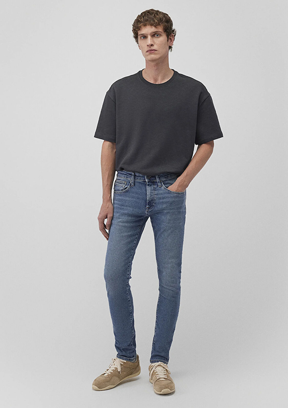 James 90lar TOKK Vintage İndigo Mavisi Jean Pantolon 0042487834