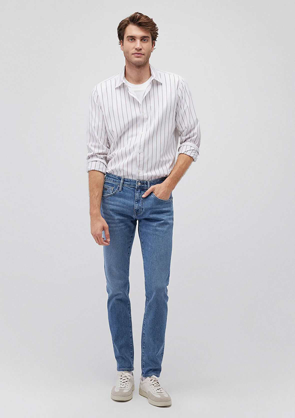James Kolej Açık Mavi Jean Pantolon 0042487843