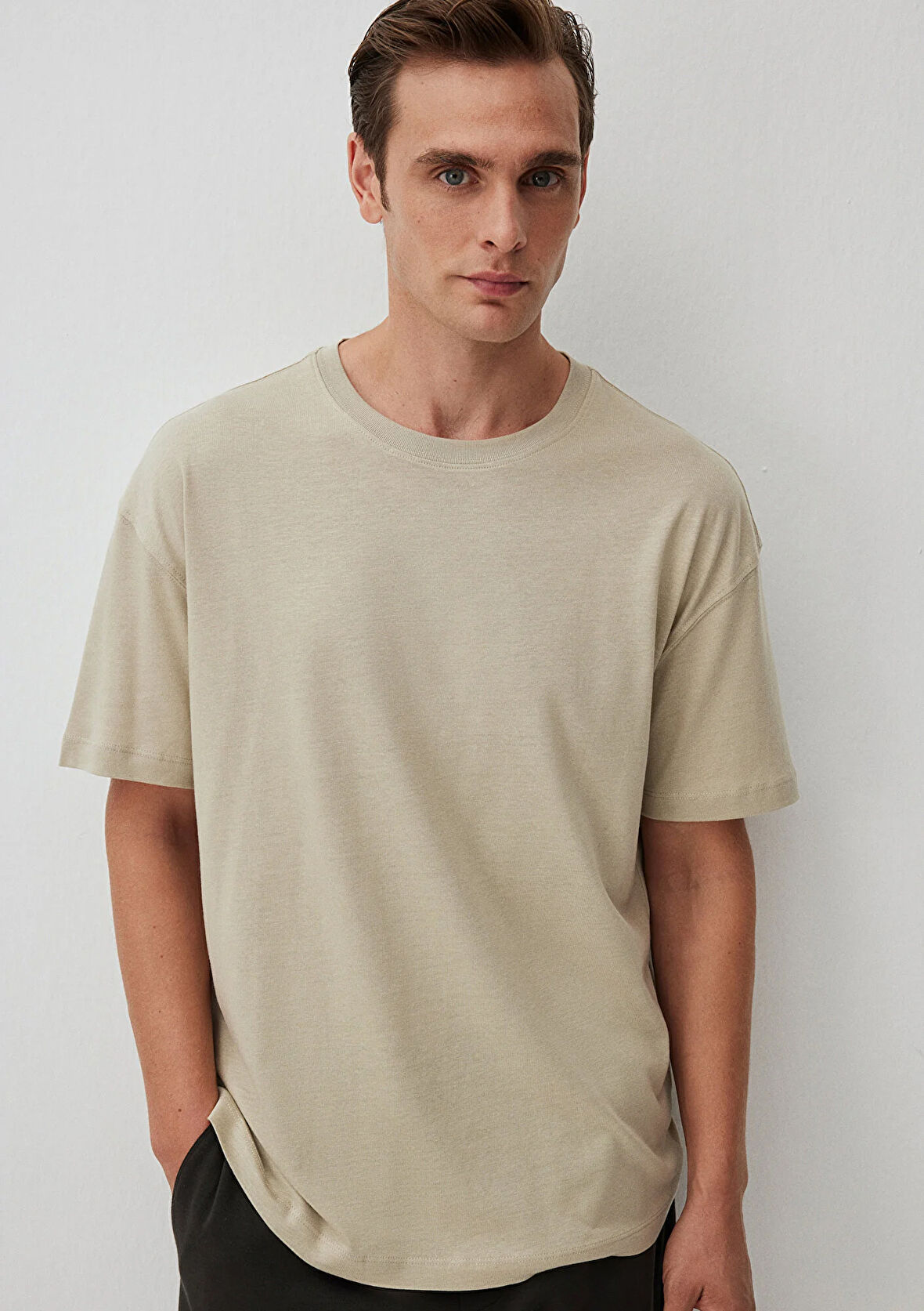 Gri Basic Tişört 0612266-70146