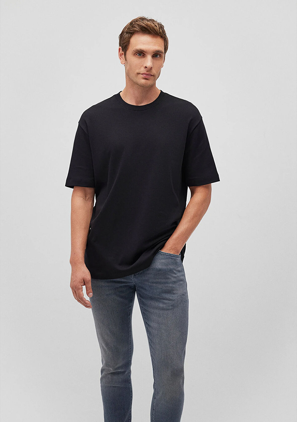 Siyah Basic Tişört 0612268-900