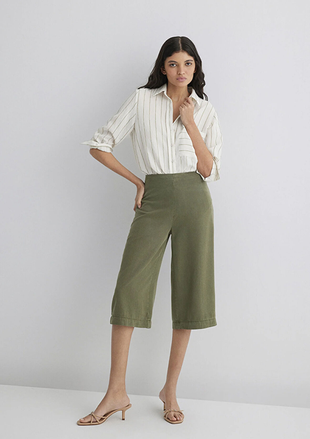 Haki Kısa Pantolon 1010794-71561