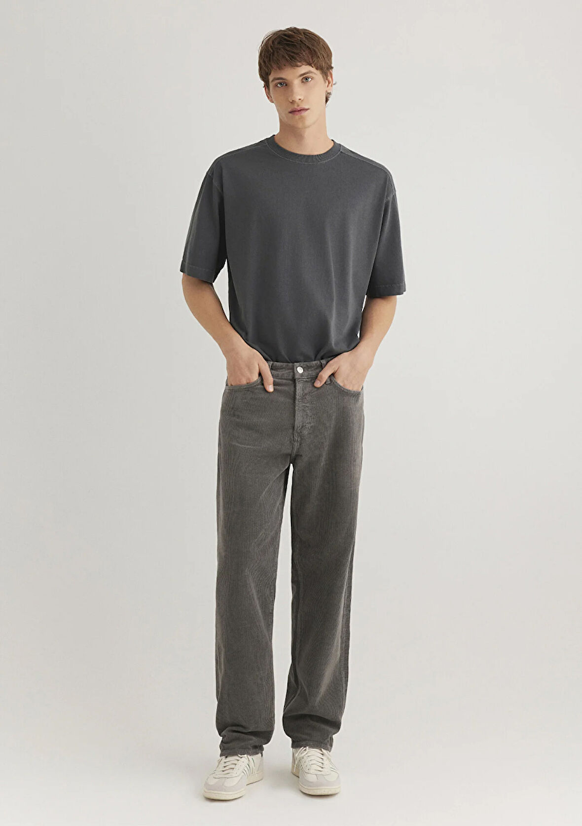 Toronto Street Antrasit Kadife Jean Pantolon 0010289-88438