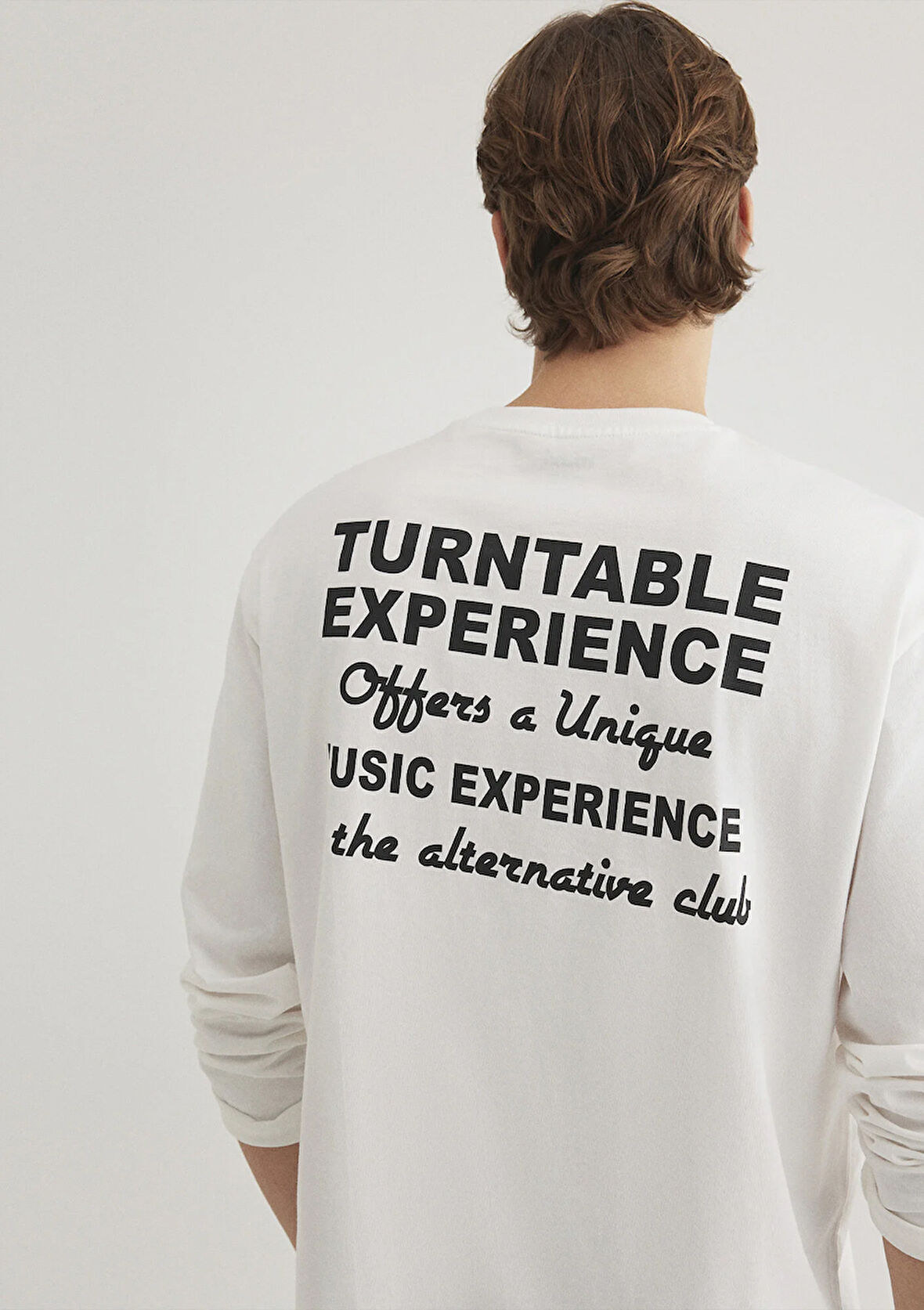 Baskılı Beyaz Tişört 0612410-70057