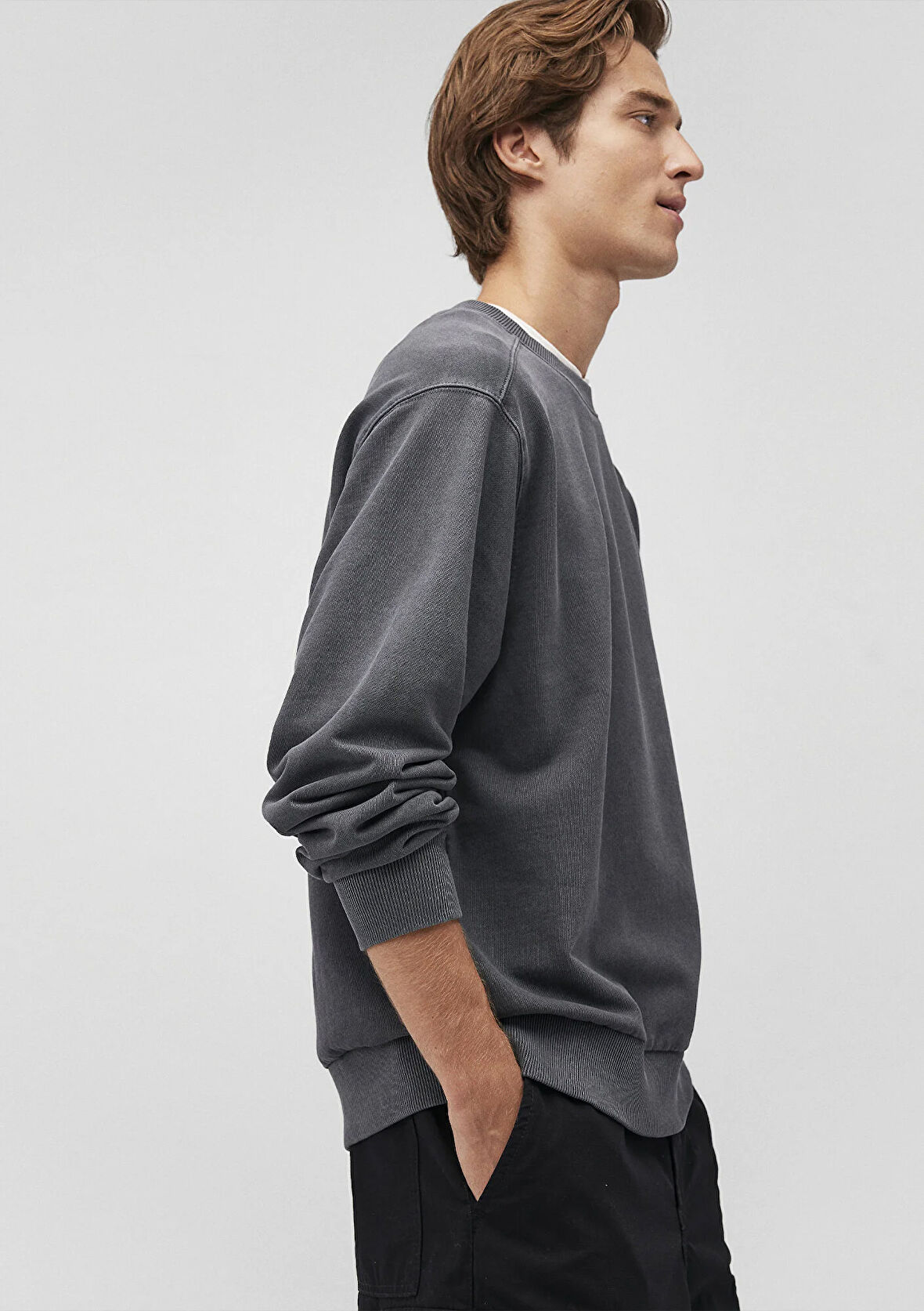 Gri Sweatshirt 0S10258-70088