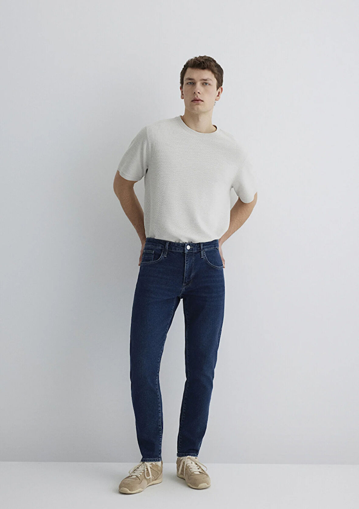 Milan Street Koyu Mavi Denim Jean Pantolon 0081088524