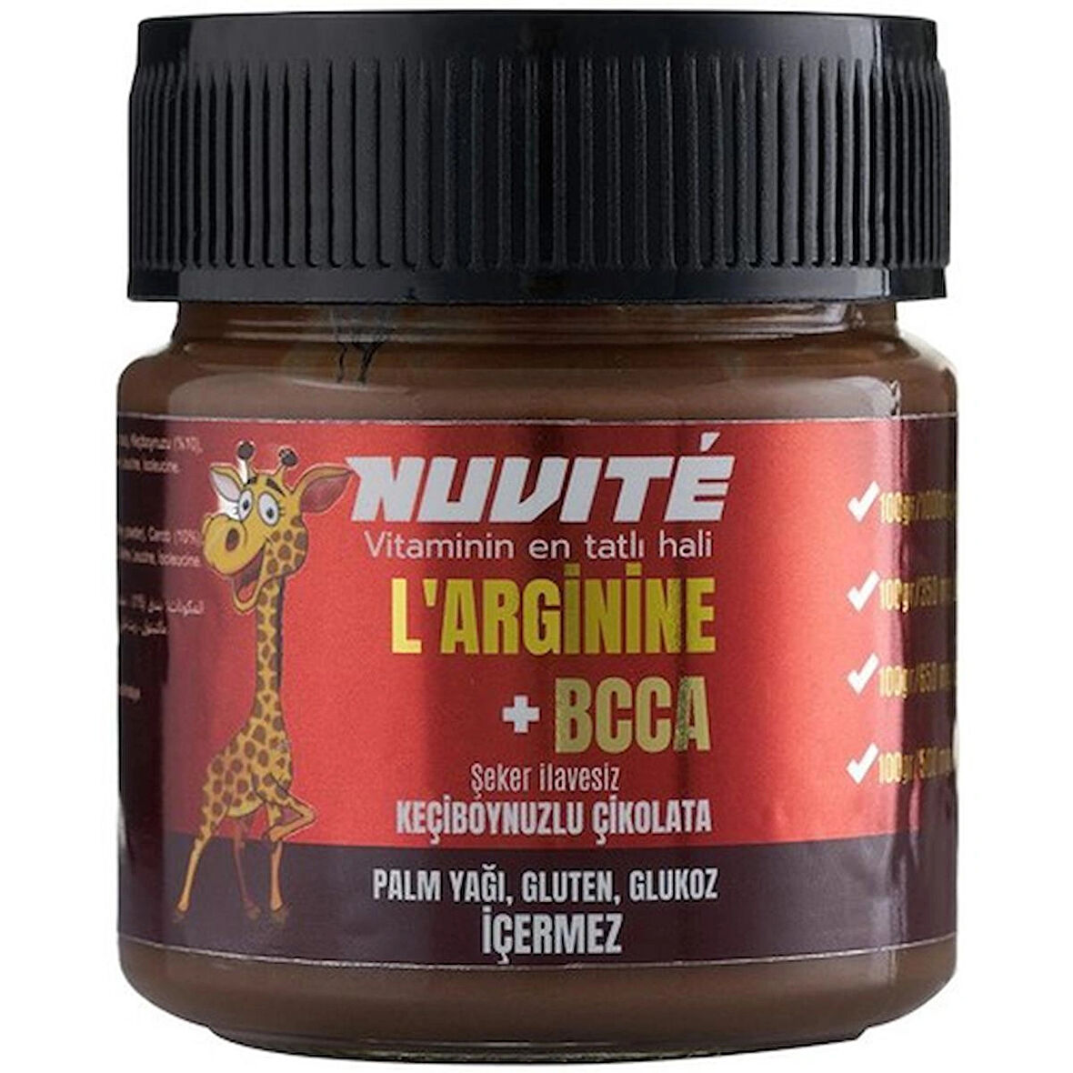 Nuvite L-Arginin BCCA 200 gr