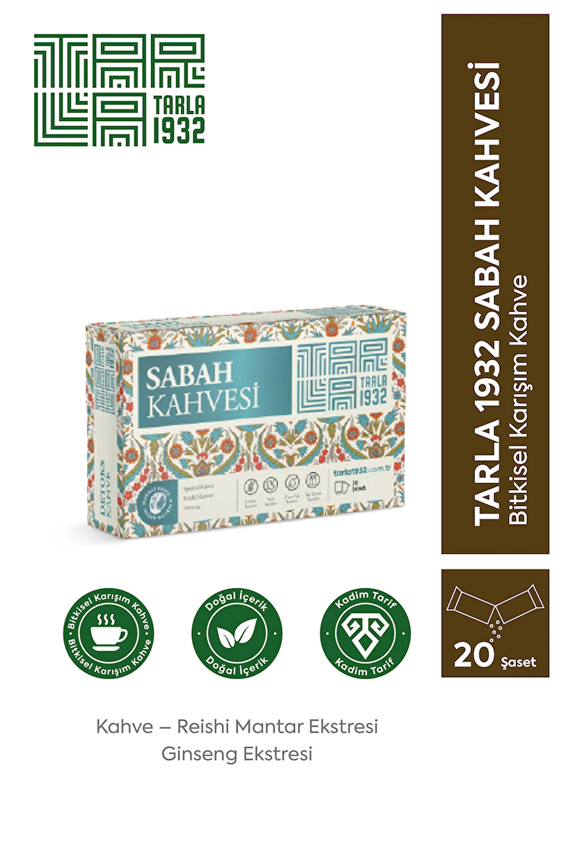 TARLA 1932 SABAH KAHVESİ 5G. X 20 ŞASET