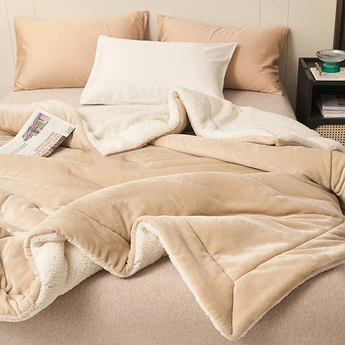 Sherpa Polar Battaniye Çift Taraflı Çift Kişilik 220x240 cm