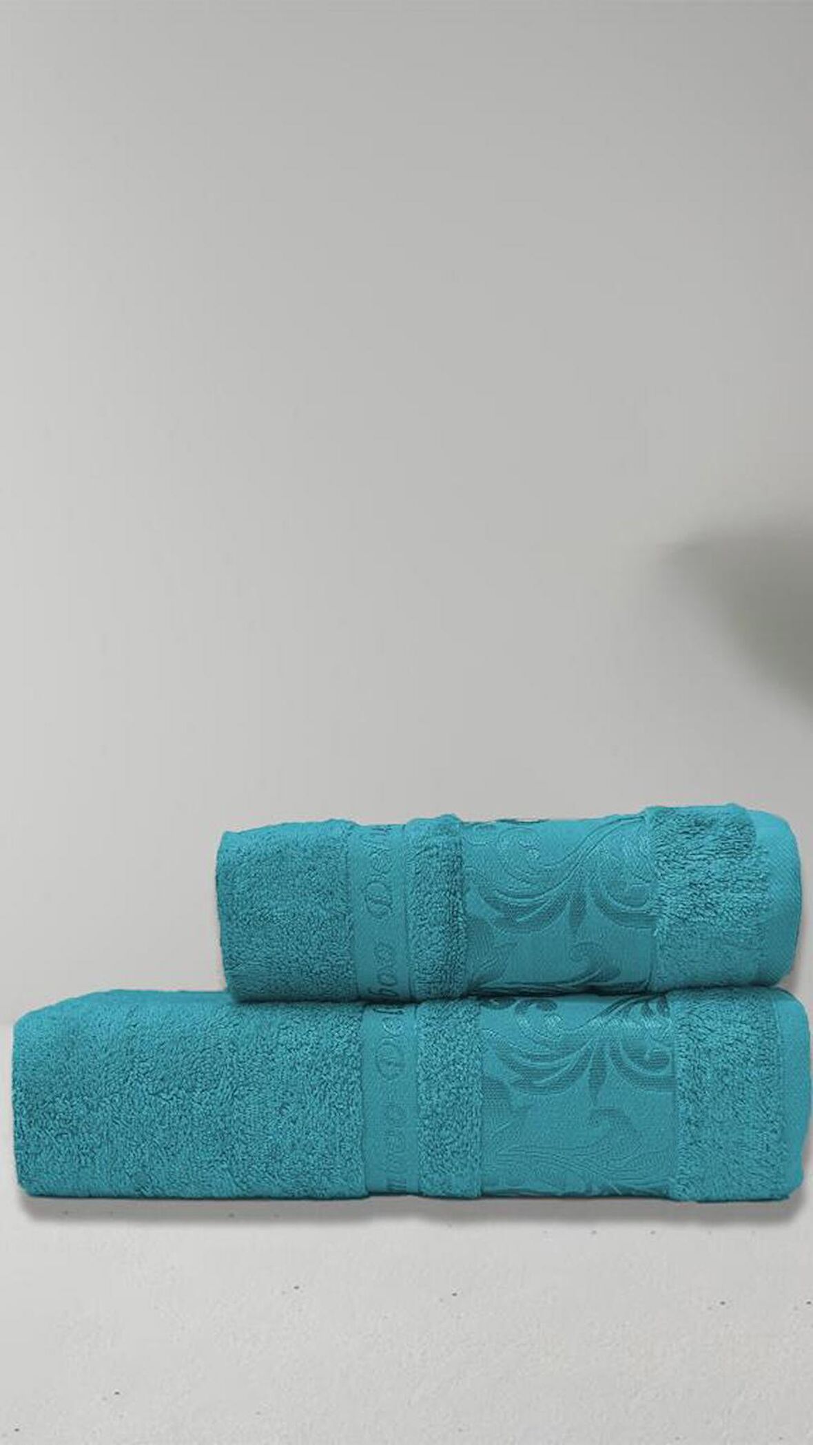 Deluxe Bambu 2'li Havlu %100 Bambu Havlu Seti 