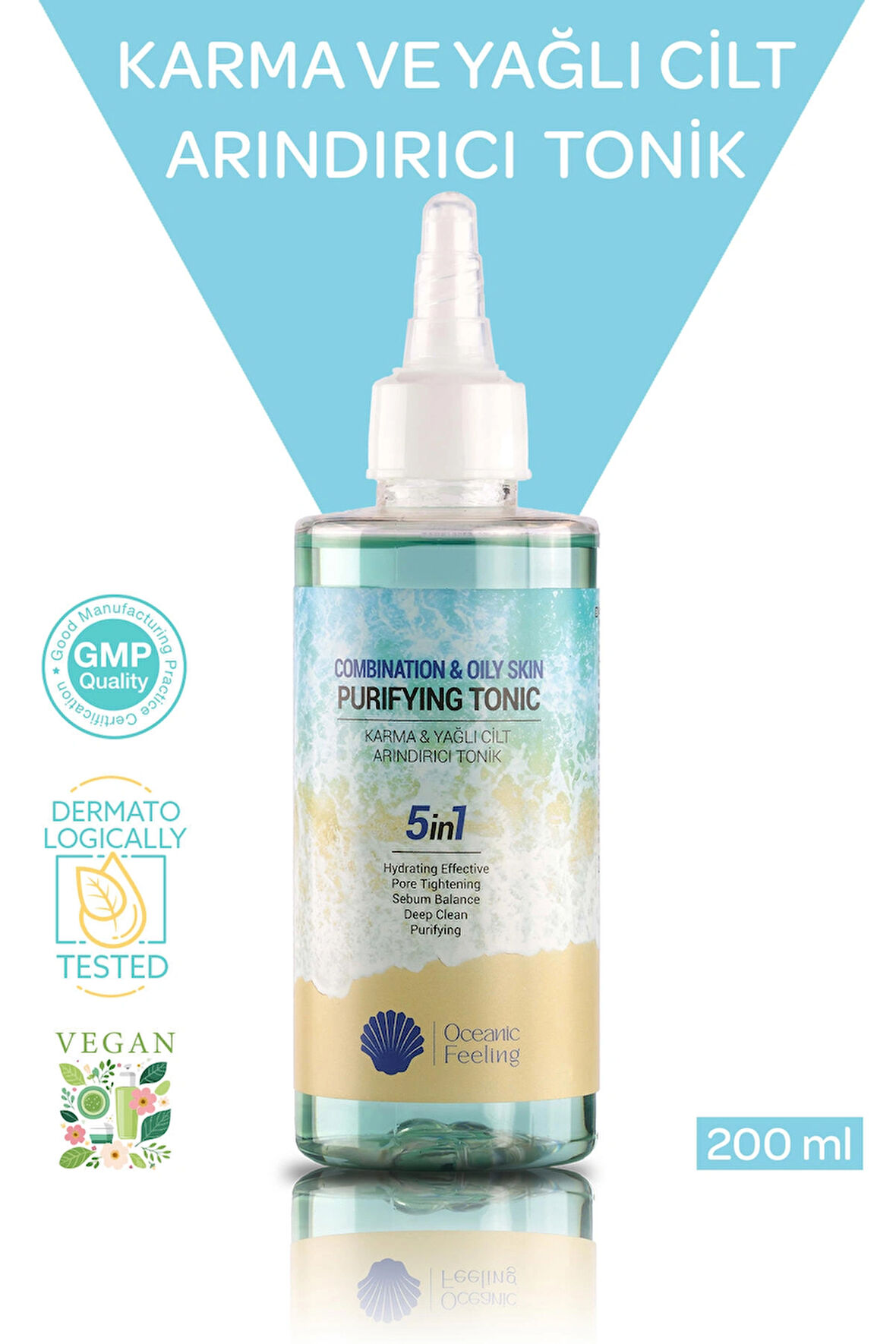 Karma & Yağlı Cilt Arındırıcı Tonik 200 Ml