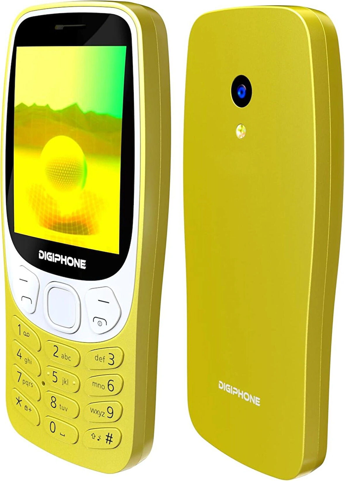 Digiphone S320 Sarı Kameralı Tuşlu Cep Telefonu