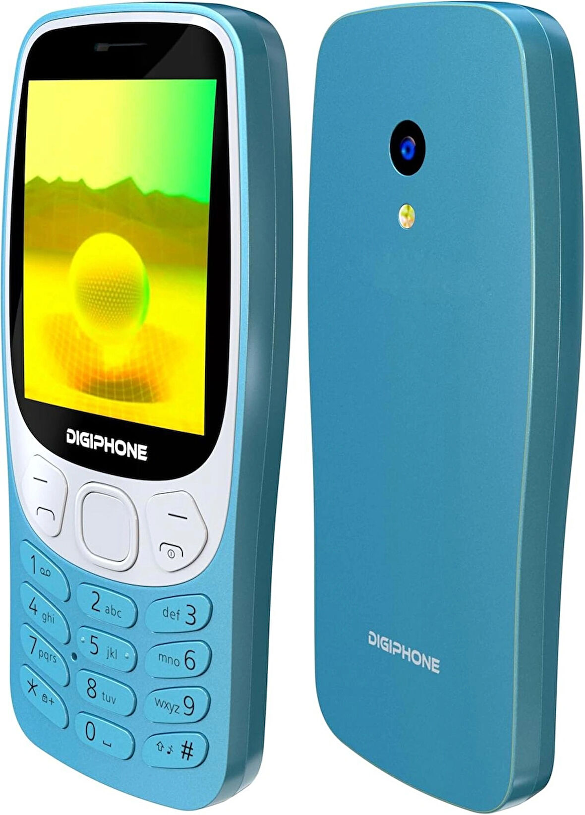 Digiphone S320 Yeşil Kameralı Tuşlu Cep Telefonu