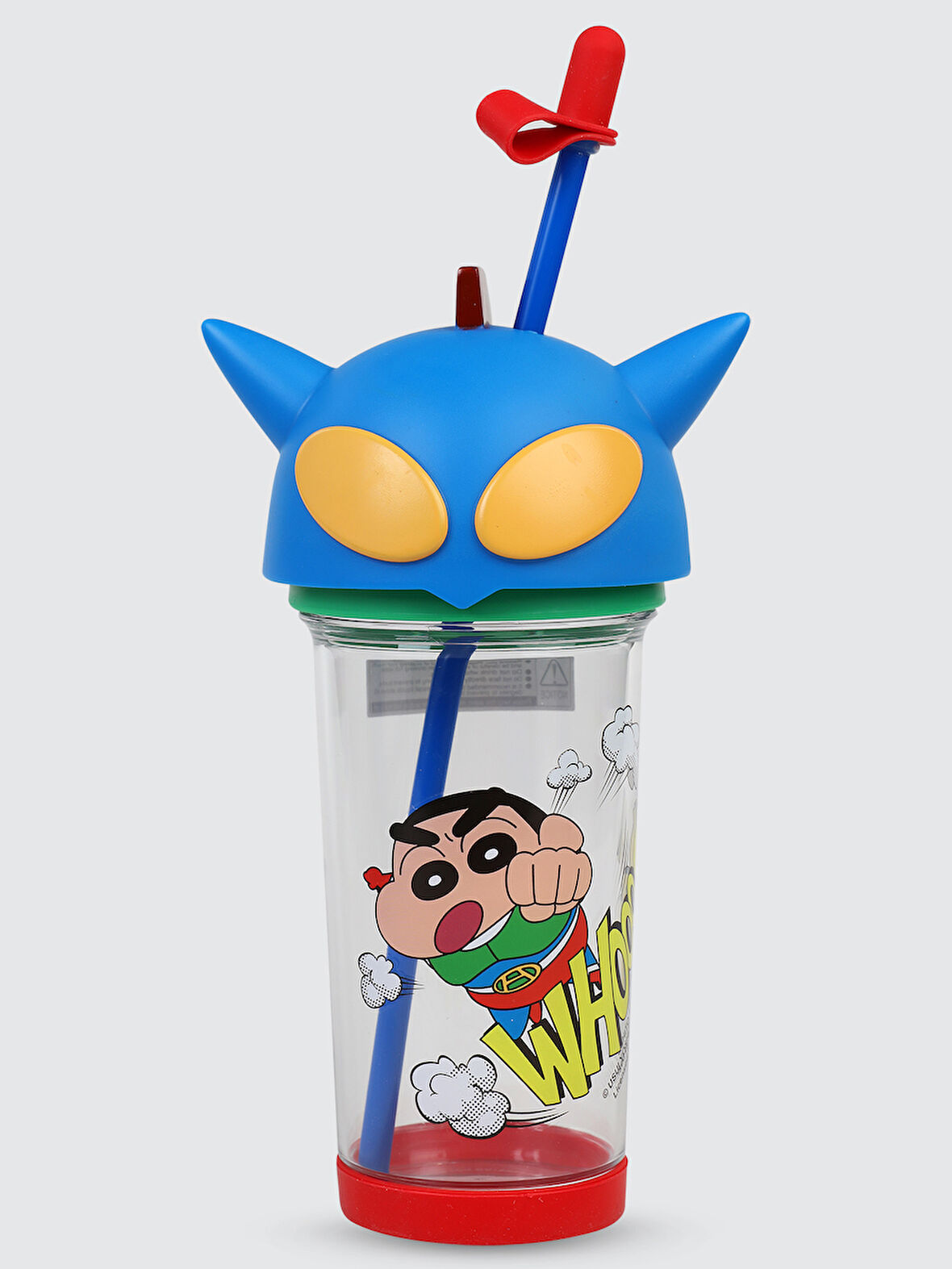 Vagonlife Crayon Shinchan Tritan Pipetli Matara 500 ml Mavi