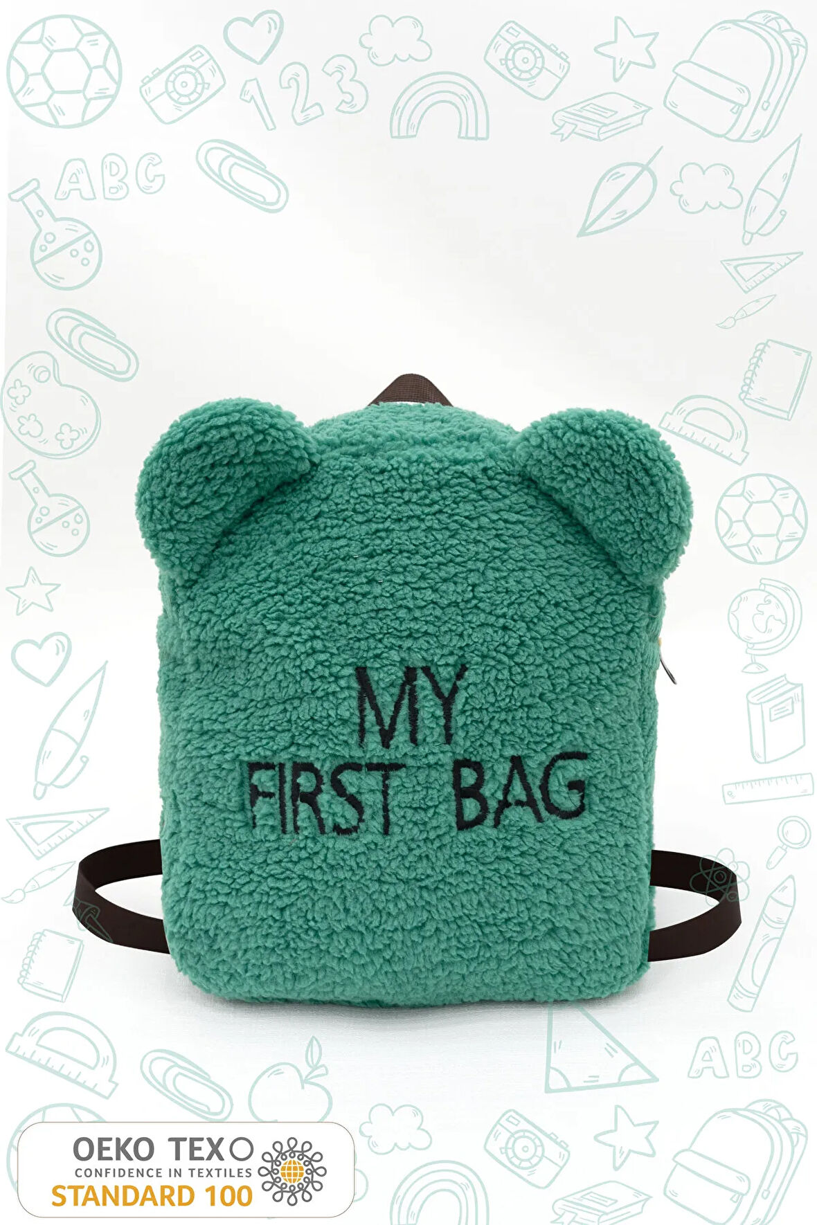 Çocuk Sırt Çantası: Kreş/Anasınıfı İçin Teddy Kumaş Çanta, My First Bag Morteddy Serisi