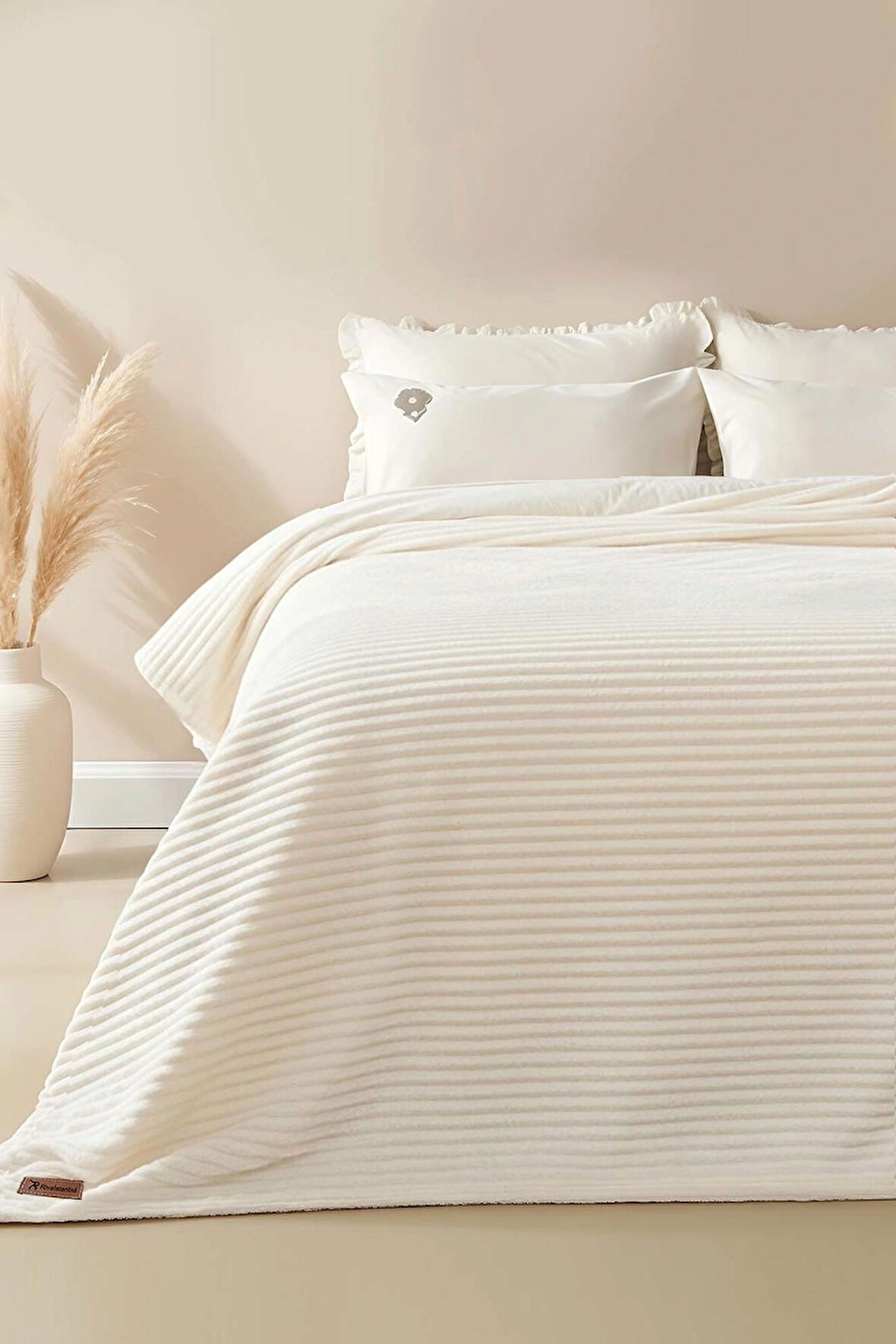 Şampanya Gloria Wellsoft Çift Kişilik Battaniye