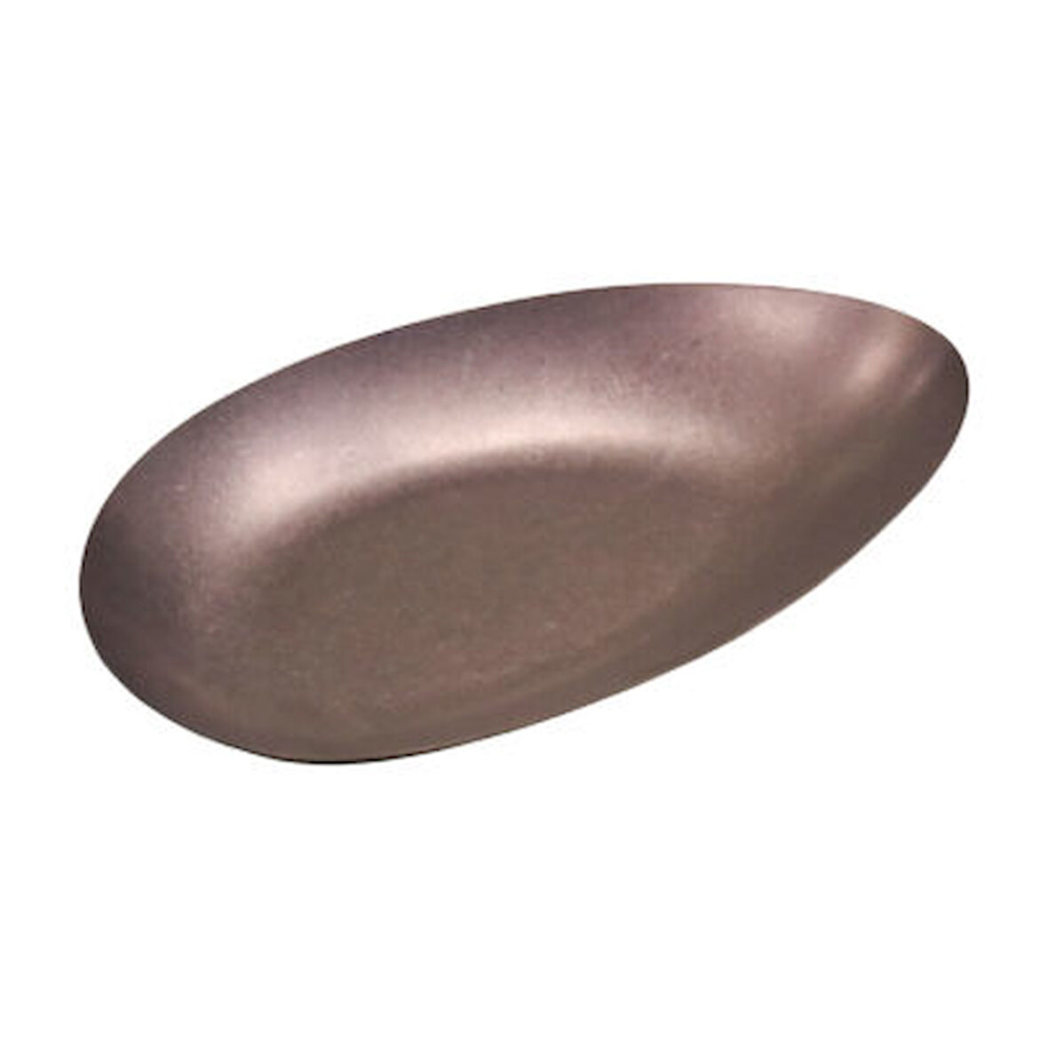 Açık Büfe Retro Sunum Tabağı Bakır 30*14 Cm