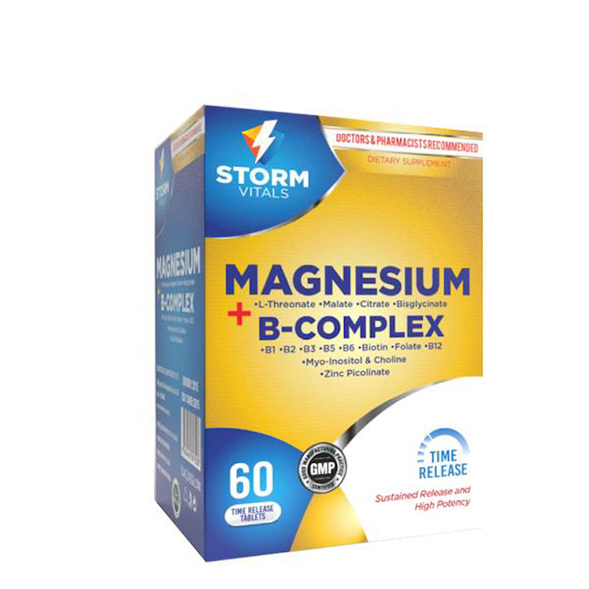 Storm Vitals - Magnesium B Kompleks 60 Tablet