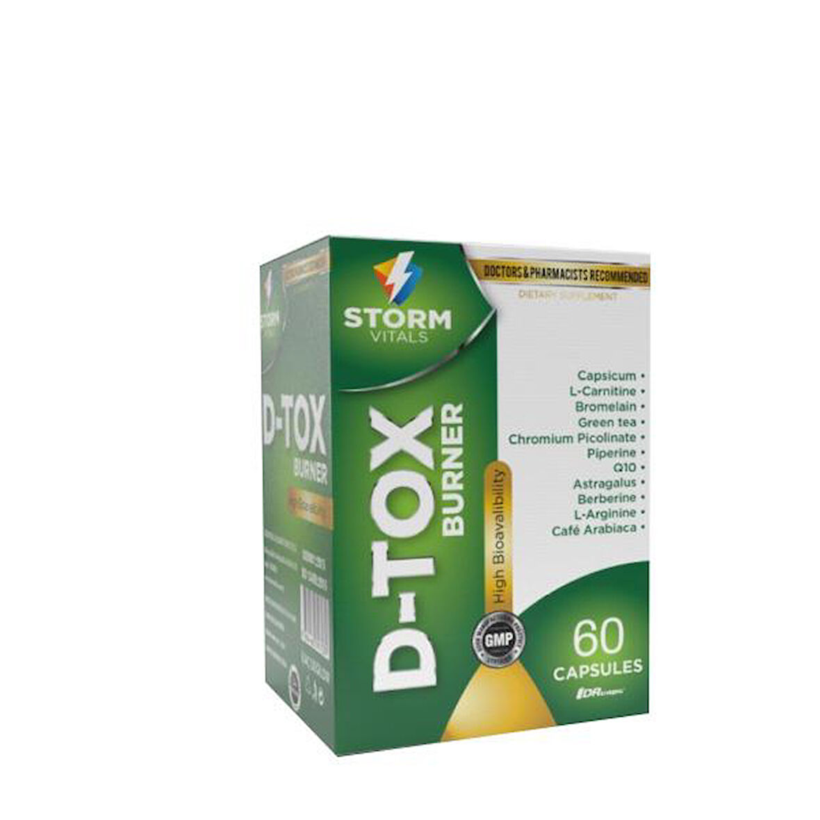 Storm Vitals D-Tox Complex 60 Kapsül