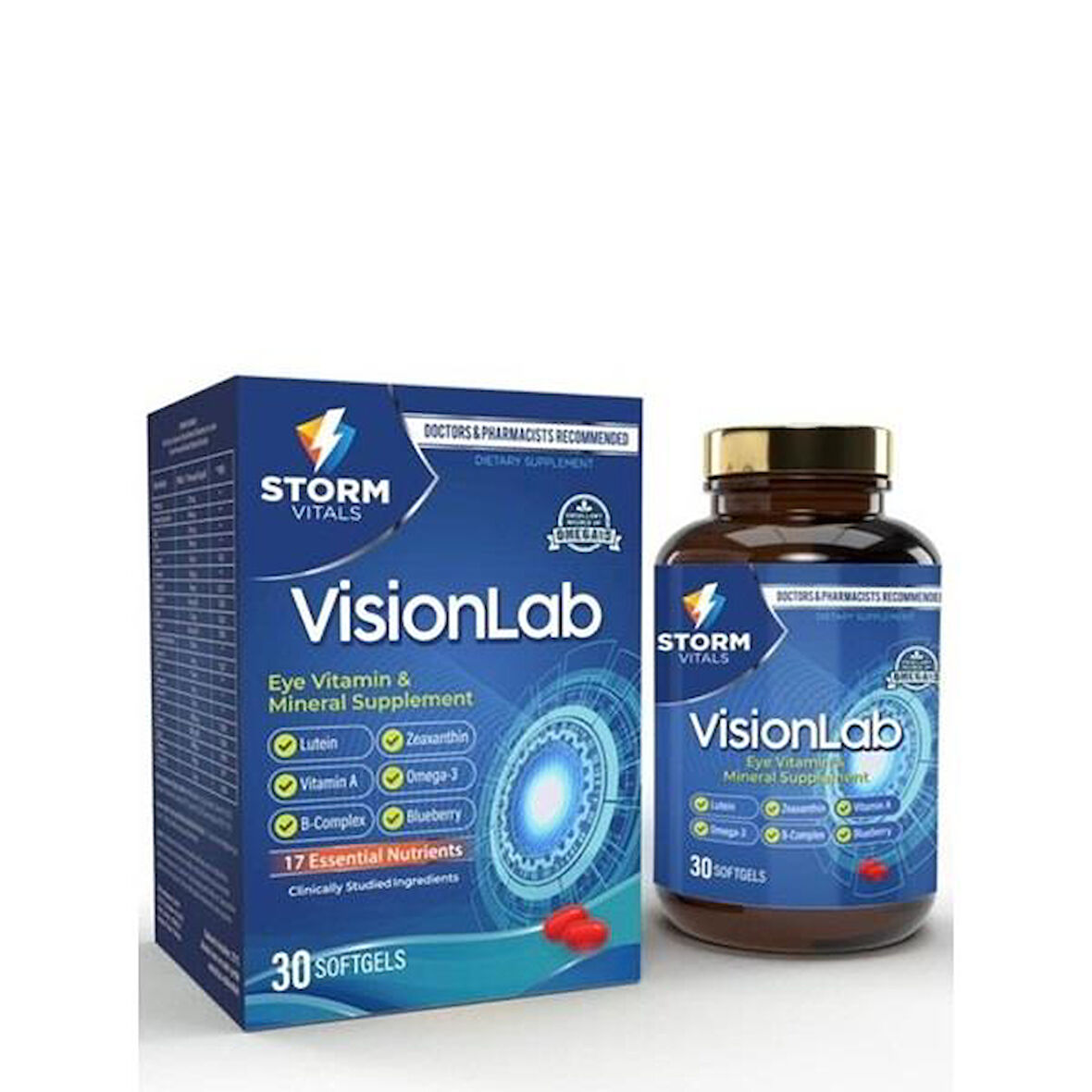 Storm Vitals Visionlab 60 Softjel Kapsül