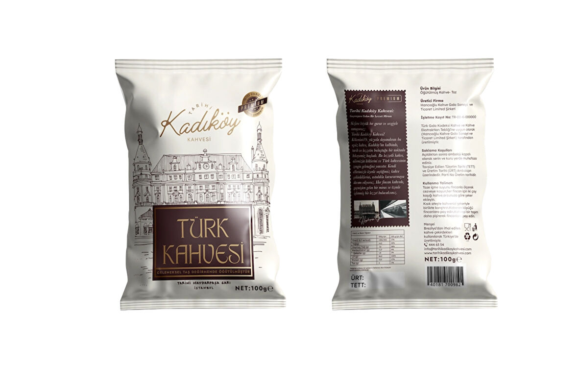 Premium Tarihi Kadıköy Kahvesi 100 Gram