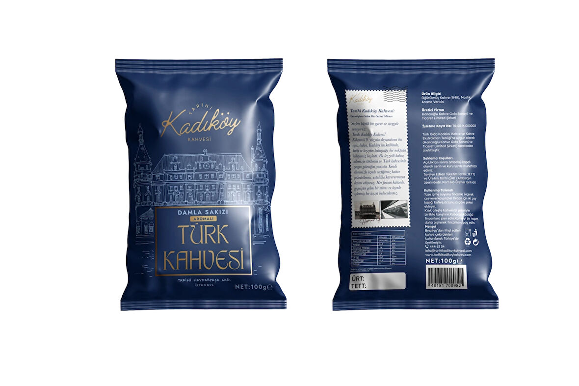 Damla Sakızlı Tarihi Kadıköy Kahvesi 100 Gram