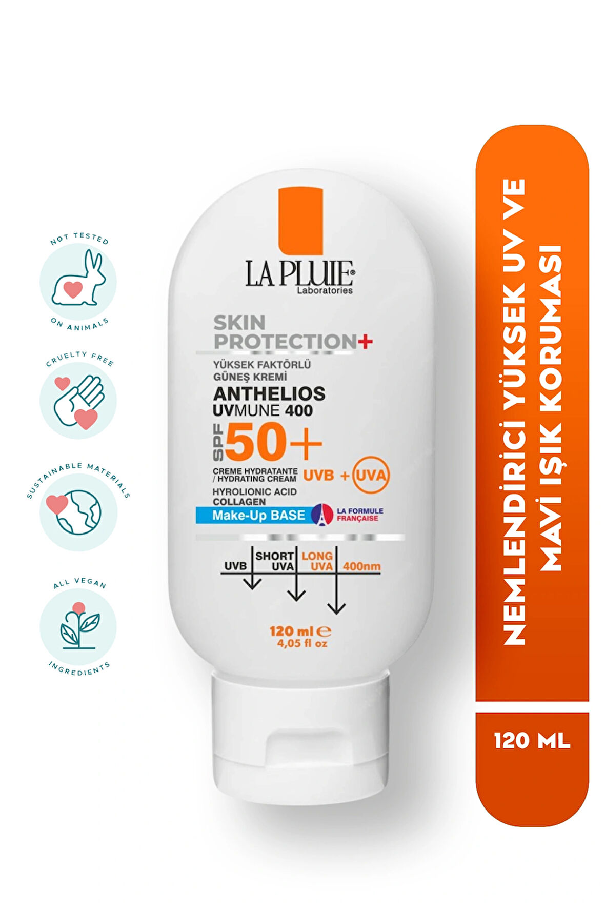 ULTRA LONG UVA PROTECTION GÜNEŞ KORUYUCU SPF50+ Tüm Cilt Tipleri