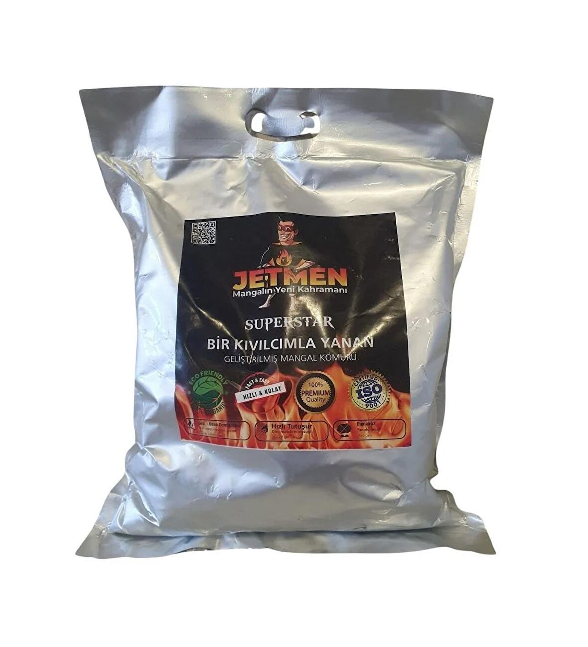 Jetmen Geliştirilmiş Mangal Kömürü 2 Kg
