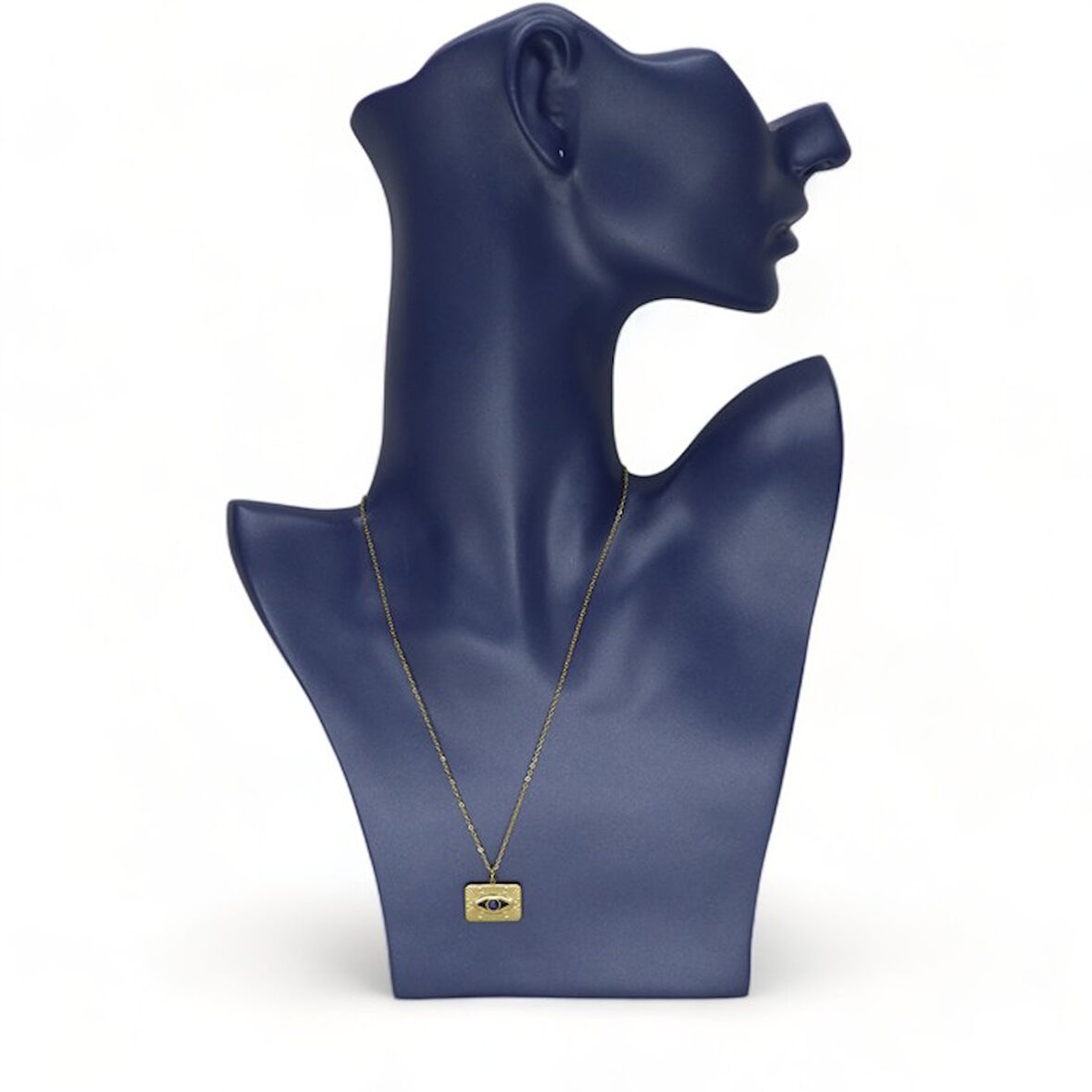 Lacivert Sır Kadın Kolye