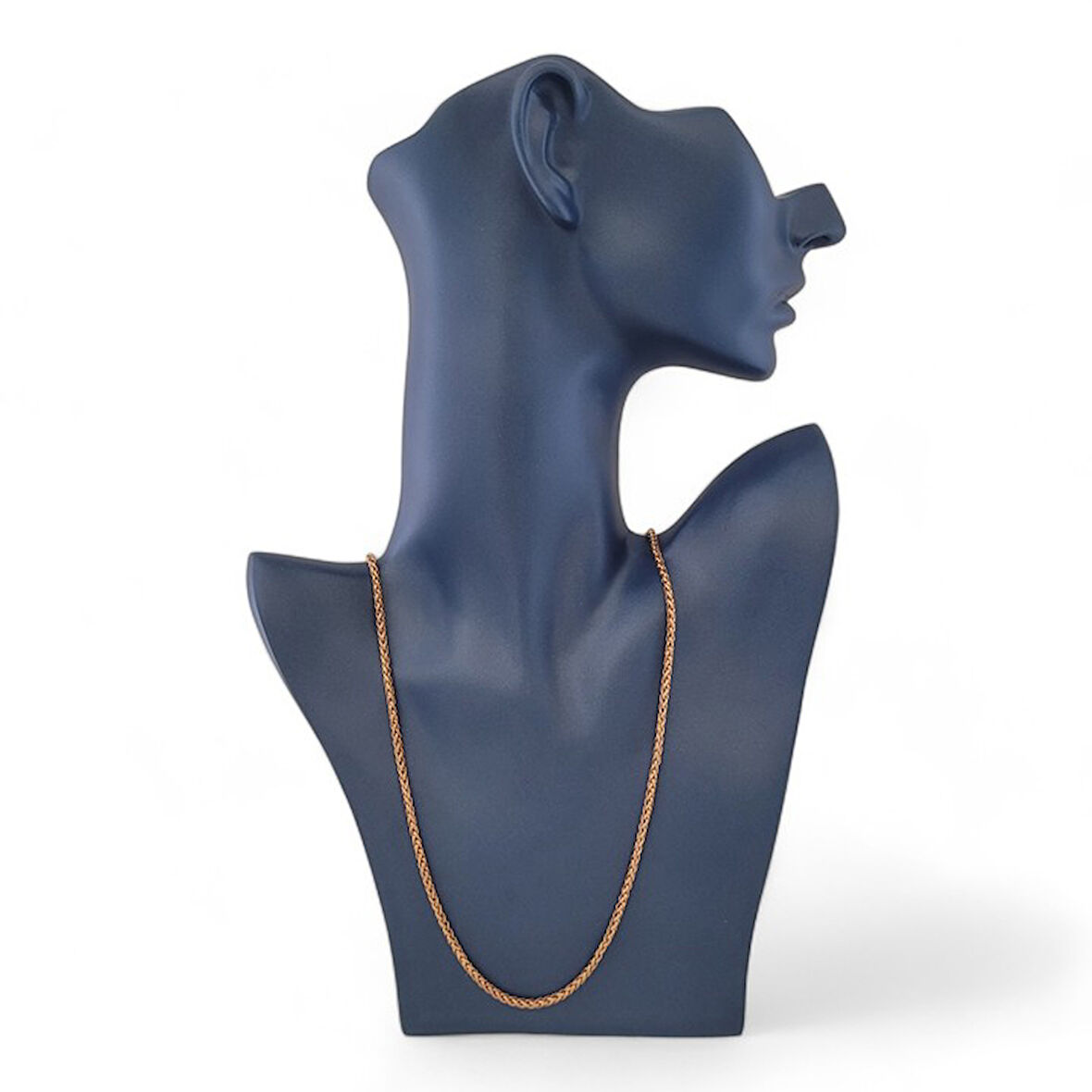 Fox Tail Çelik Zincir 60 cm Bronze Roze