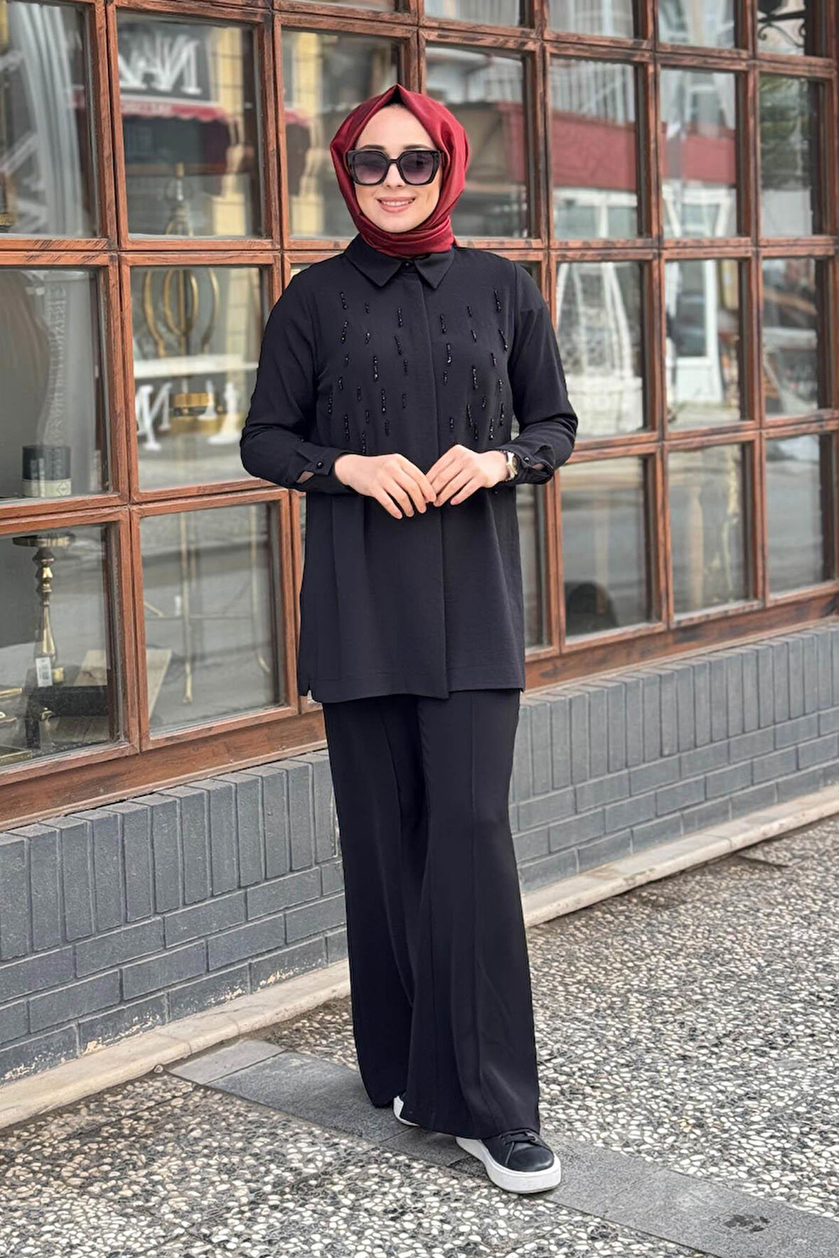 KAYRA Gömlek KA-A24-11024 Siyah