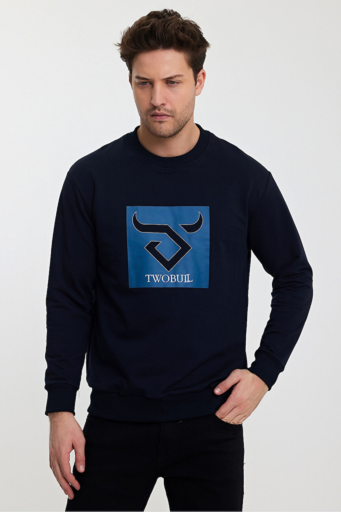 Twobull OSLO Erkek  Lacivert Sweatshirt