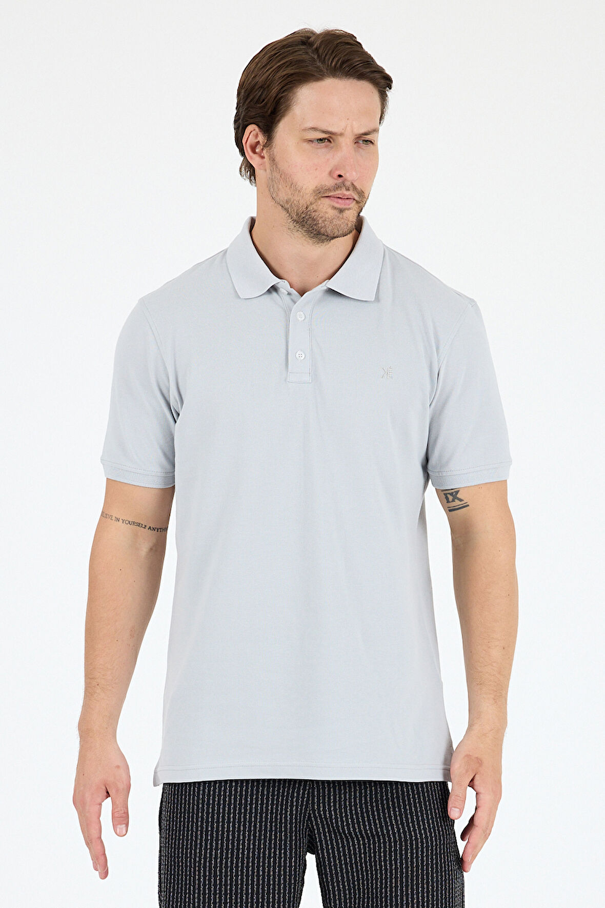Erkek Polo Yaka Kısa Kollu T-Shirt – %95 Pamuk %5 Elastan – Esnek, Şık ve Rahat Erkek Tişört 0001