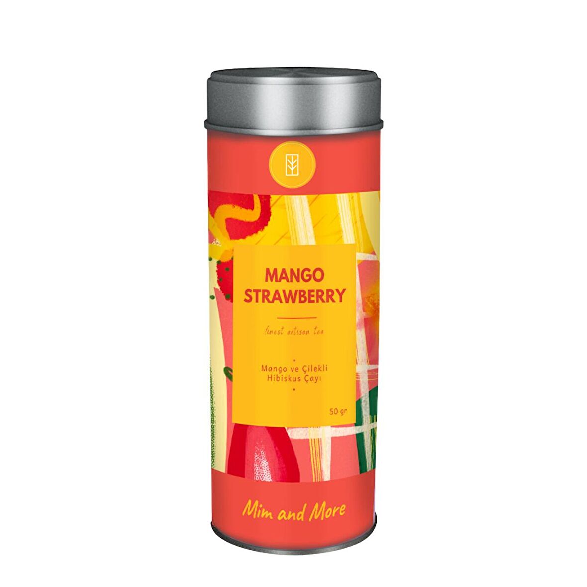 Mim and More Mango Strawberry - Mango ve Çilekli Hibiskus Çayı 50 Gr