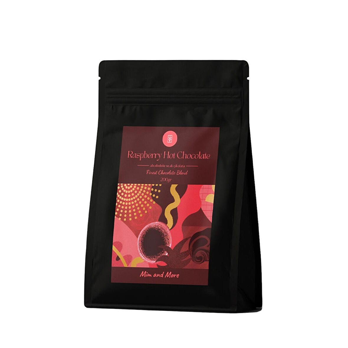 Mim and More Ahududulu Sıcak Çikolata Raspberry Hot Chocolate 200 Gr