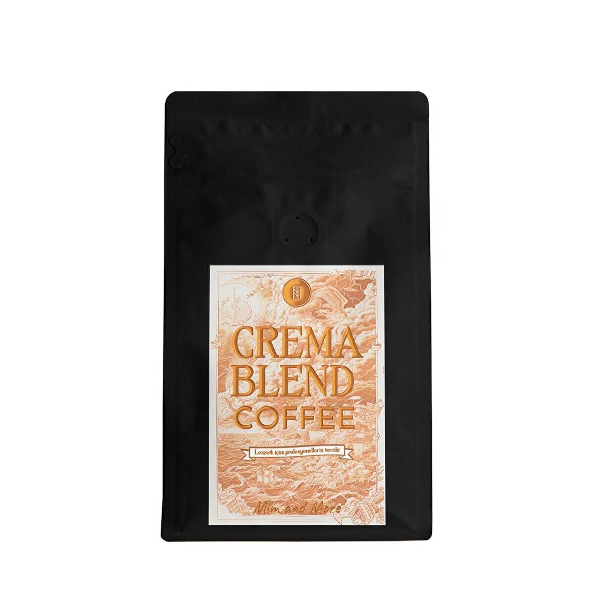 Mim and More Crema Blend Coffee Çekirdek Kahve 250 Gr