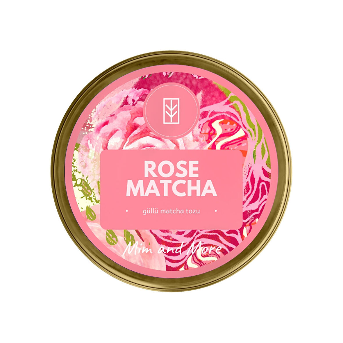 Mim and More Rose Matcha Gül Aromalı Matcha 25 Gr