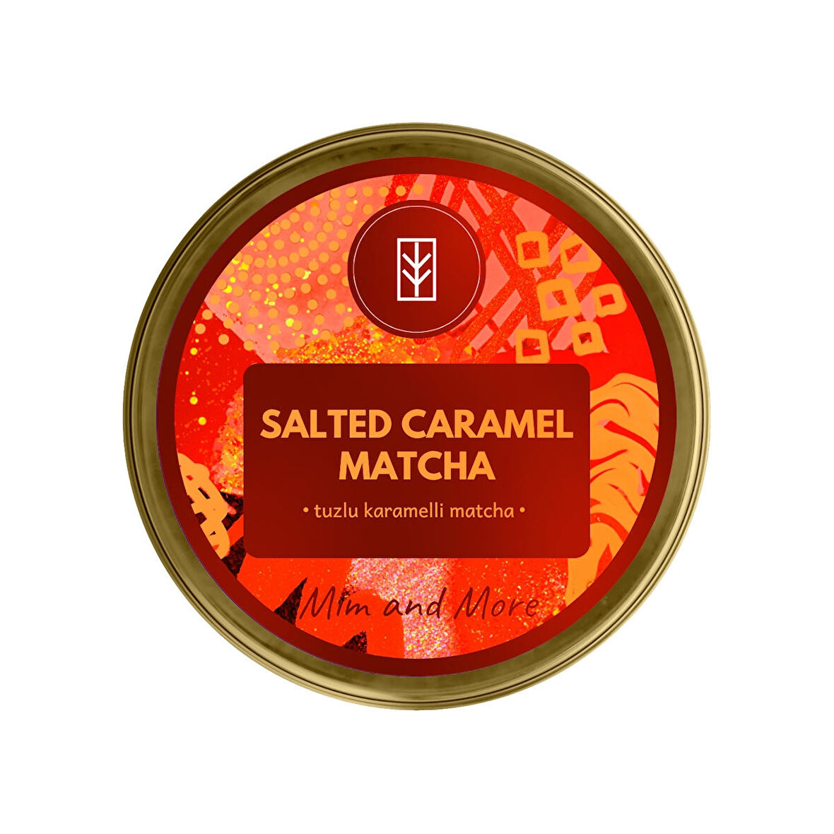Mim and More Salted Caramel Matcha Tuzlu Karamel Aromalı Matcha 25 Gr
