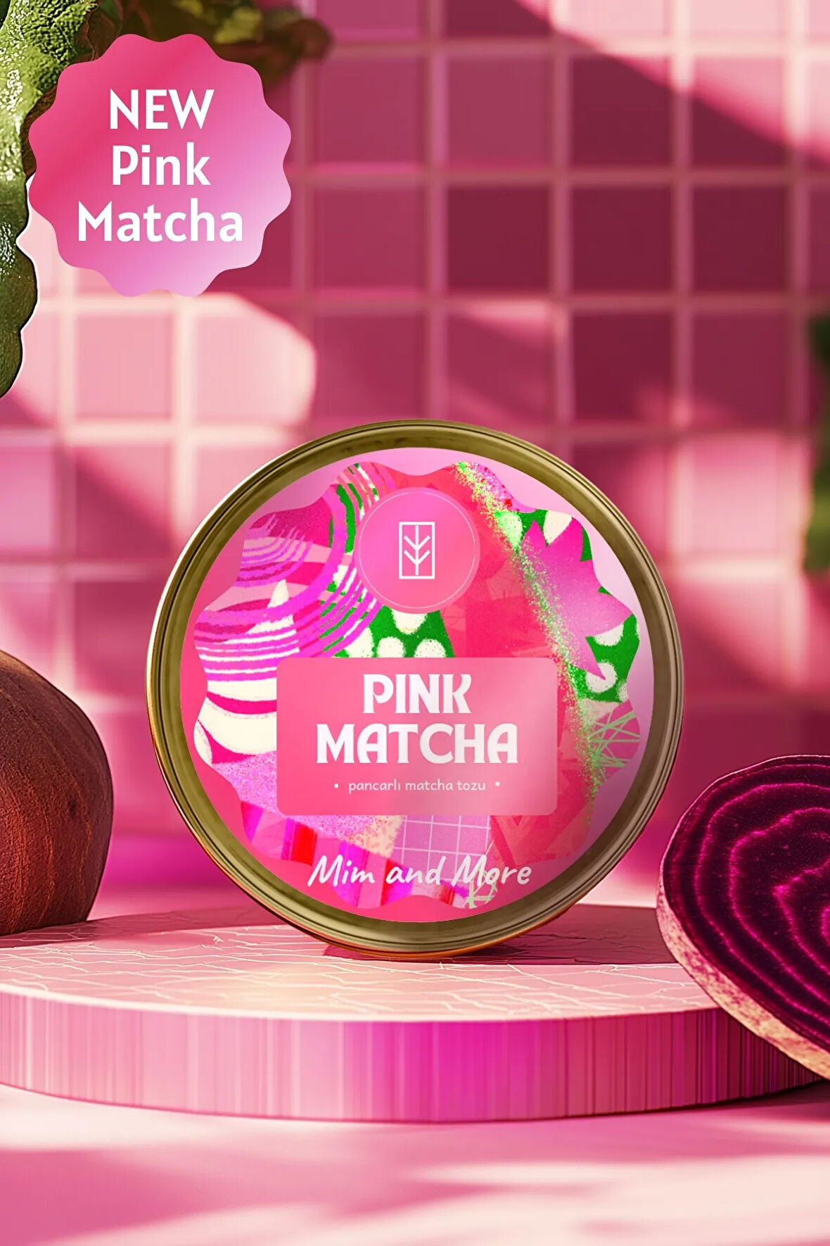 Pink Matcha - Pembe Superfood Matcha Tozu 25 gr