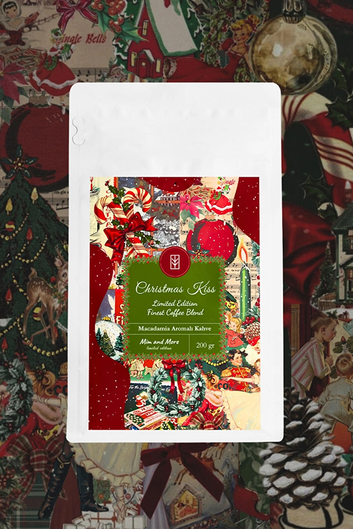 Christmas Kiss 2025 Coffee – Macadamia Aromalı Filtre Kahve 200 gr