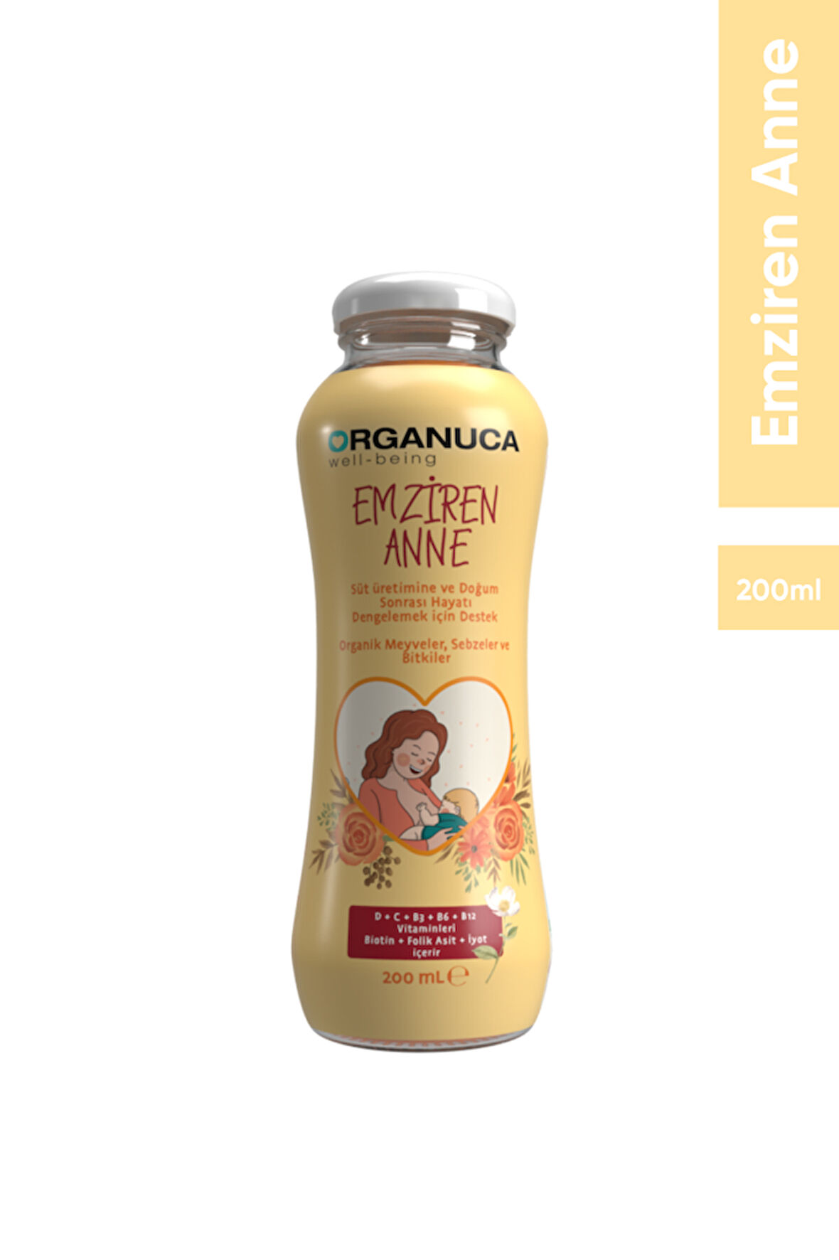 Süt Arttırmaya Destek Emziren Anne İçeceği 200 Ml