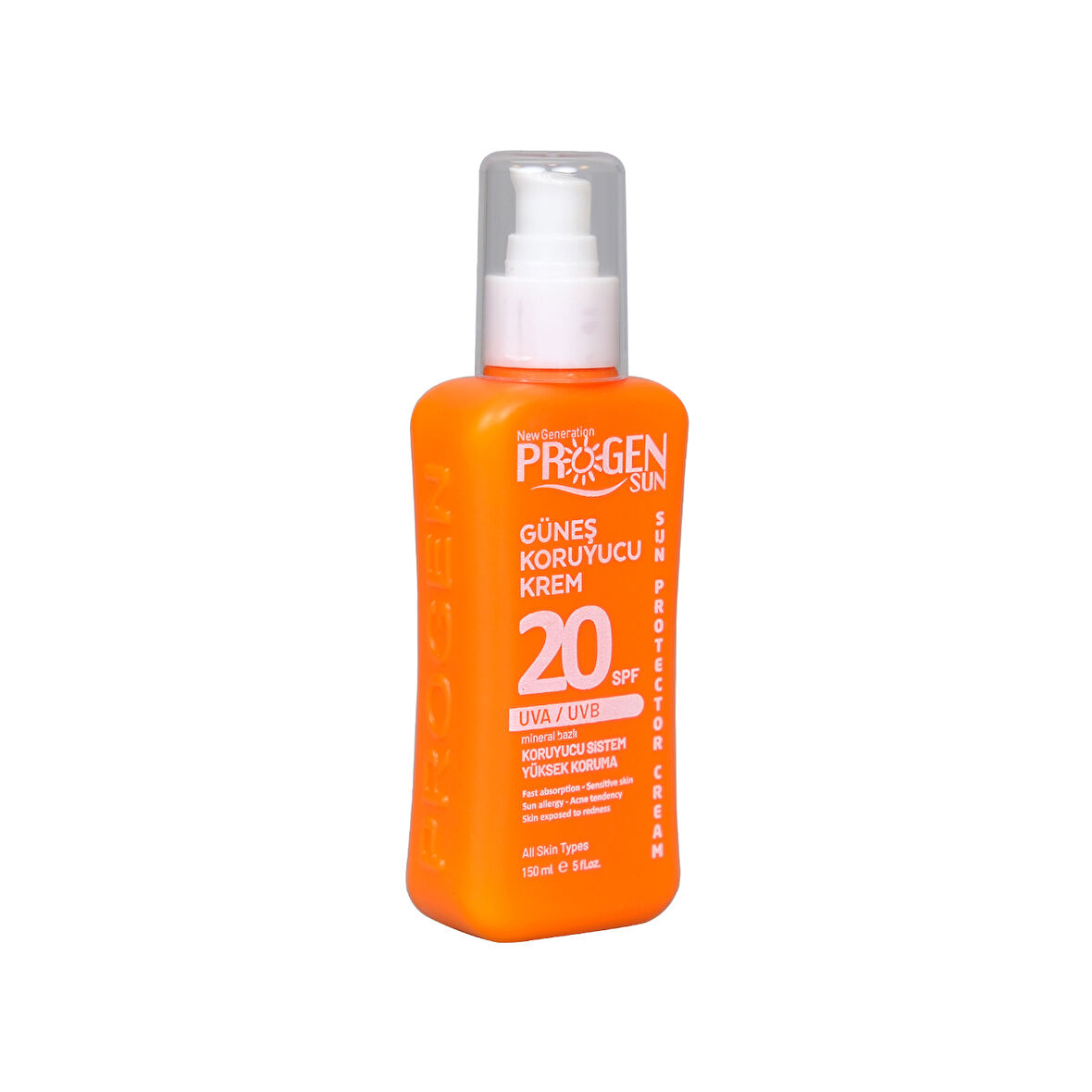 Progen Sun Gunes Kremı Spf 20 Ml