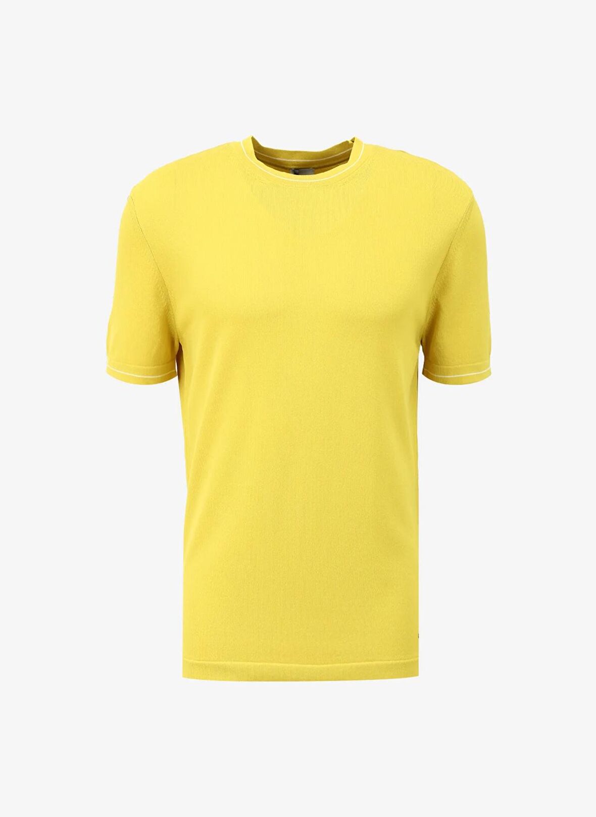 Gmg Fırenze Bisiklet Yaka Regular Fit Sarı Erkek Kazak GU24MSS04004