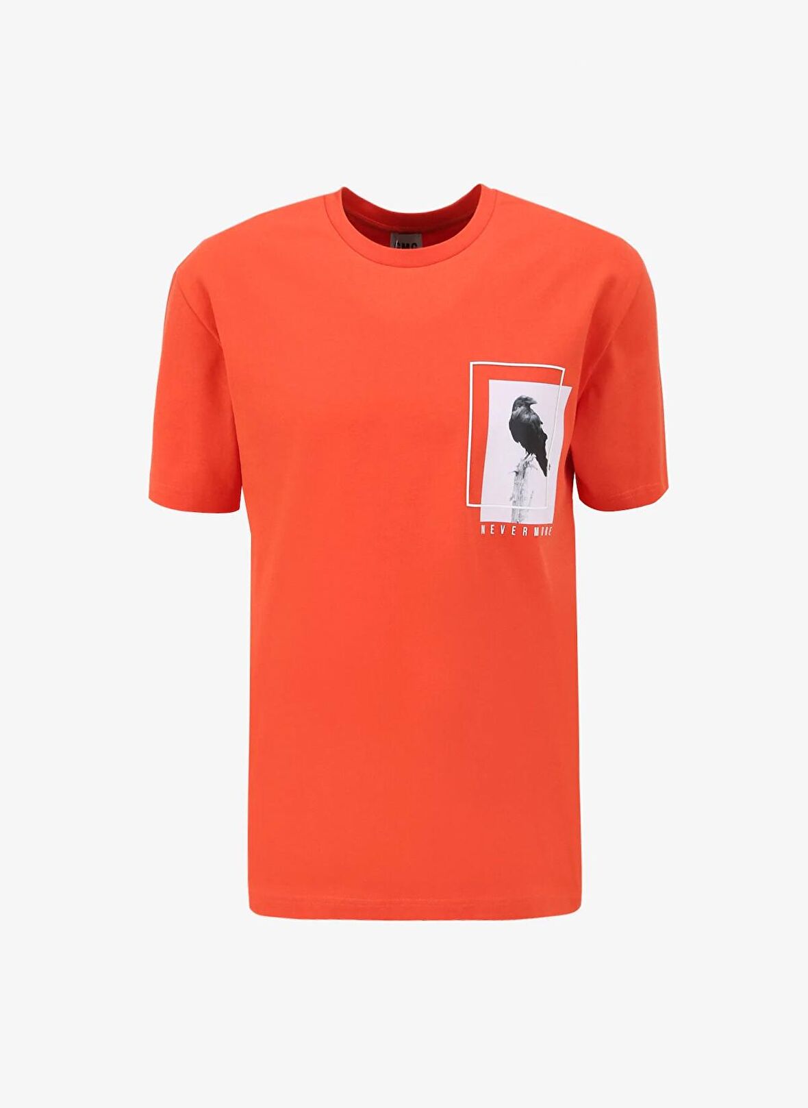 Gmg Fırenze Bisiklet Yaka Turuncu Erkek T-Shirt GU24MSS03011