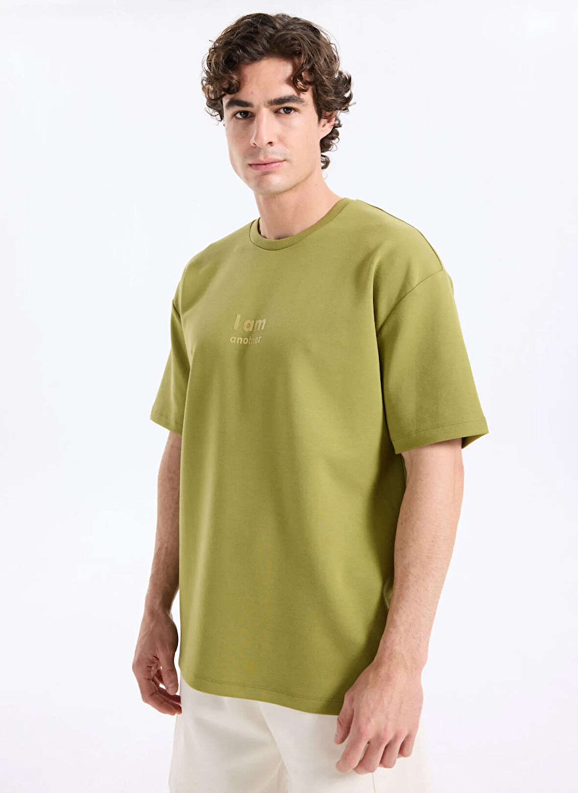 Gmg Fırenze Bisiklet Yaka Yağ Erkek T-Shirt GU25MSS03005