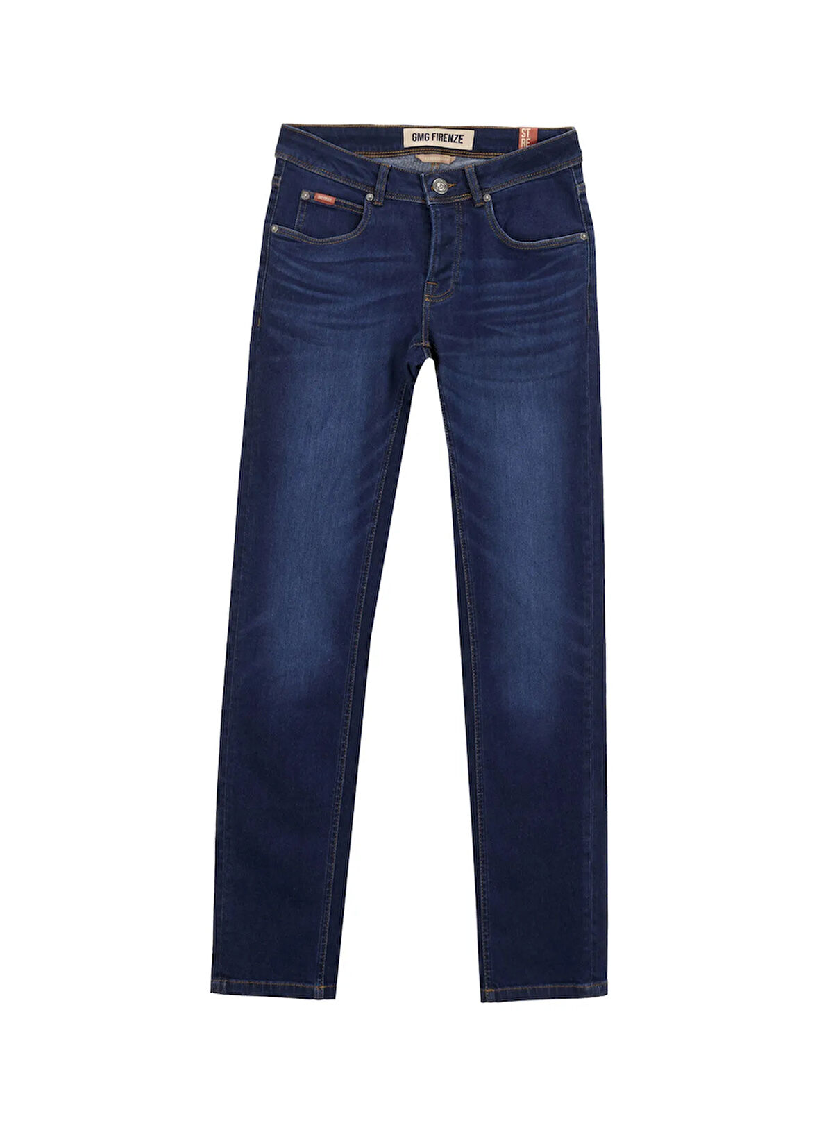 Gmg Fırenze Normal Bel Normal Paça Slim Fit Mavi Erkek Denim Pantolon GU25MSS01310