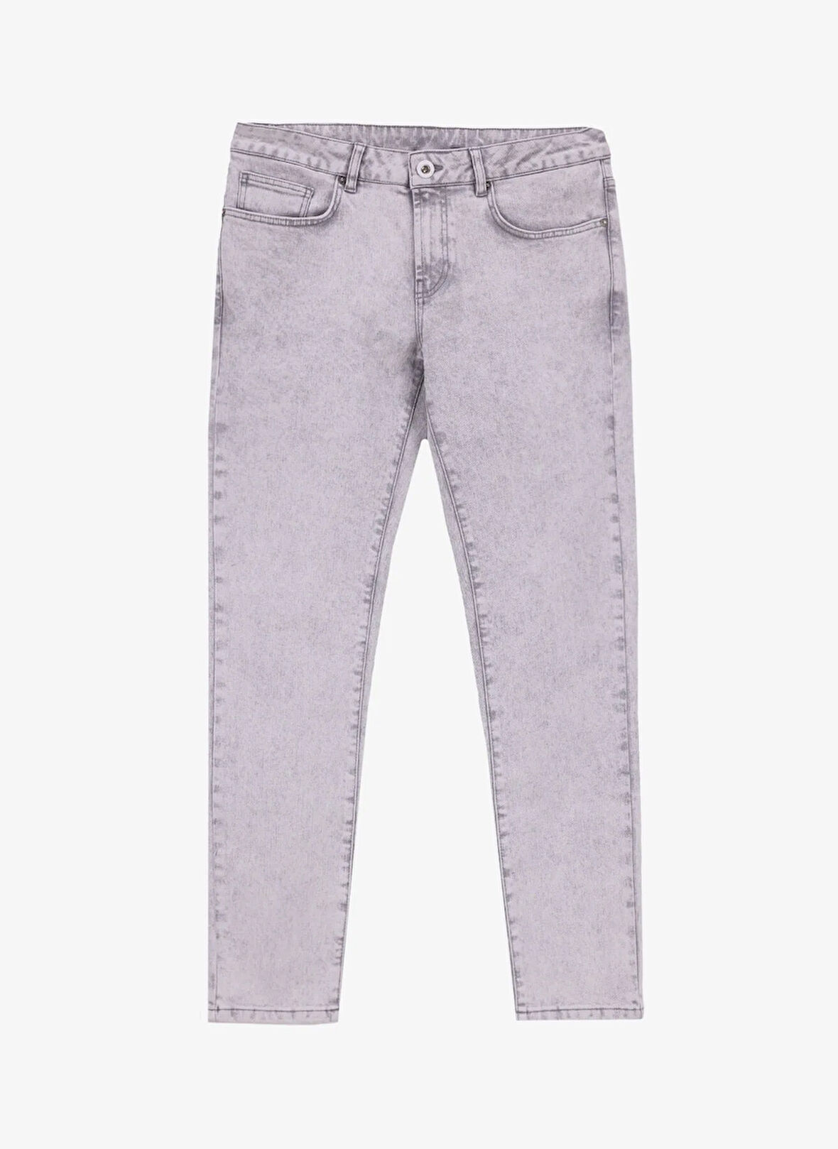 Gmg Fırenze Normal Bel Normal Paça Slim Fit Açık Gri Erkek Denim Pantolon GU25MSS01312
