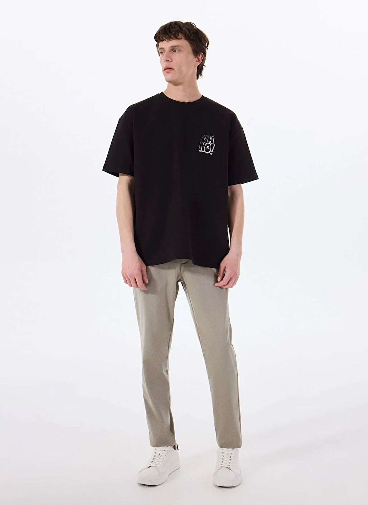 Gmg Fırenze Normal Bel Normal Paça Slim Fit Bej Erkek Pantolon GU25MSS01015